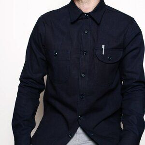RGT Rogue Territory Work Shirt // Indigo Selvedge Canvas